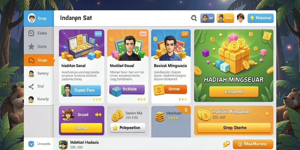 Screenshot dari mode multiplayer yang seru dan menghibur.
