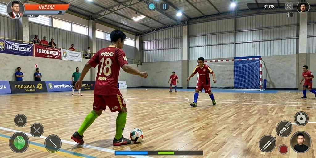 Karakter-karakter unik yang bisa dipilih.