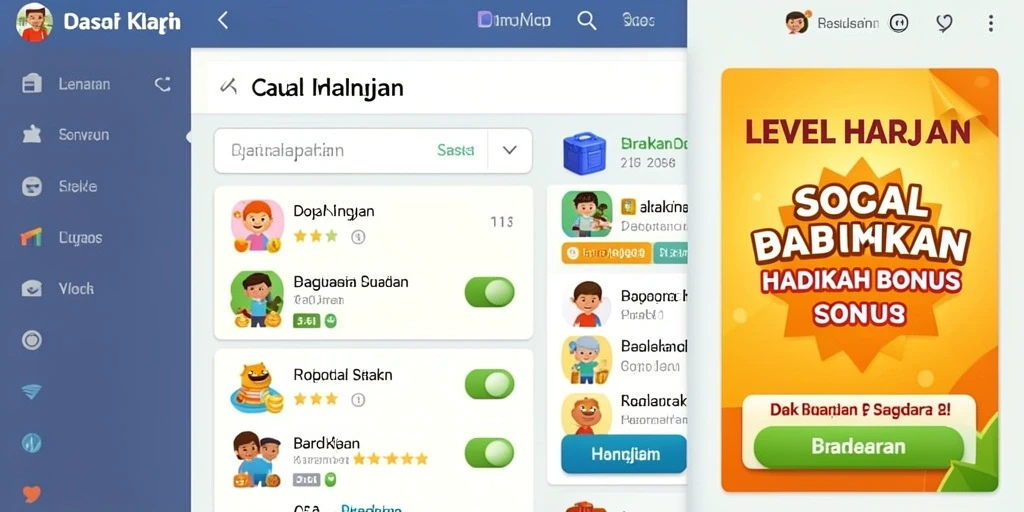 Keseruan mode multiplayer yang kompetitif.