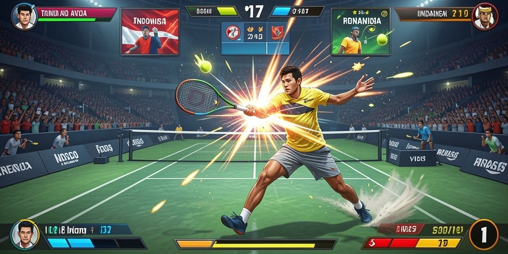 Tampilan permainan slot yang beragam dan menghibur.